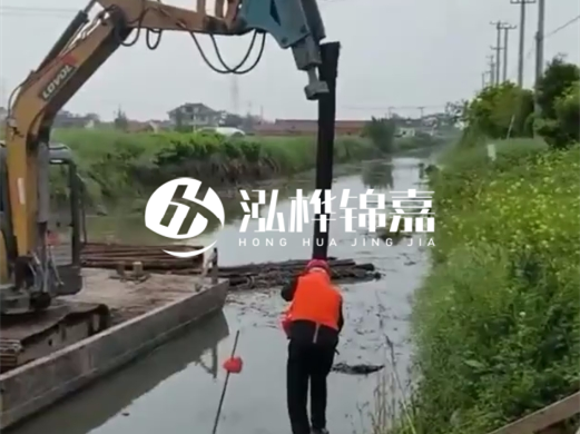 水挖打木樁專業團隊泓樺錦嘉-最大可以打幾米的木樁？