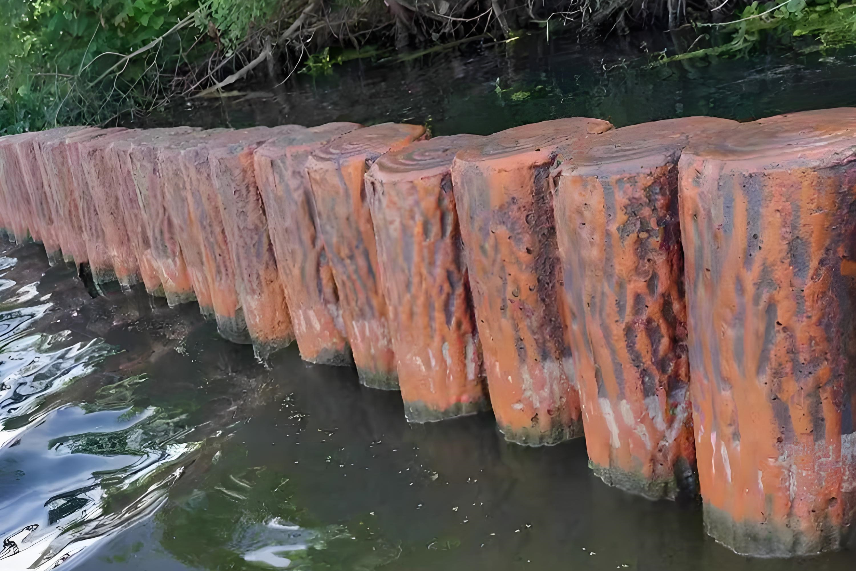 仿木樁批發(fā)廠家泓樺錦嘉-仿木樁施工能抗洪水沖擊嗎?