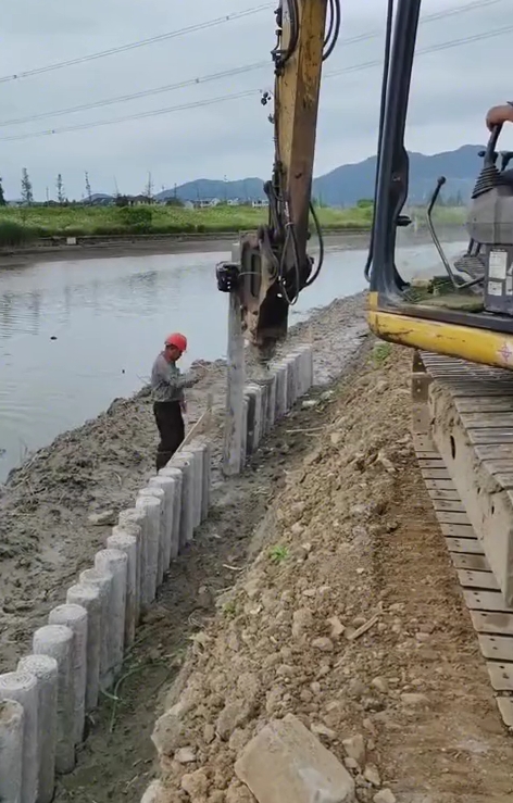 水泥仿木樁施工隊泓樺錦嘉 - 水泥樁打樁多少錢一根?