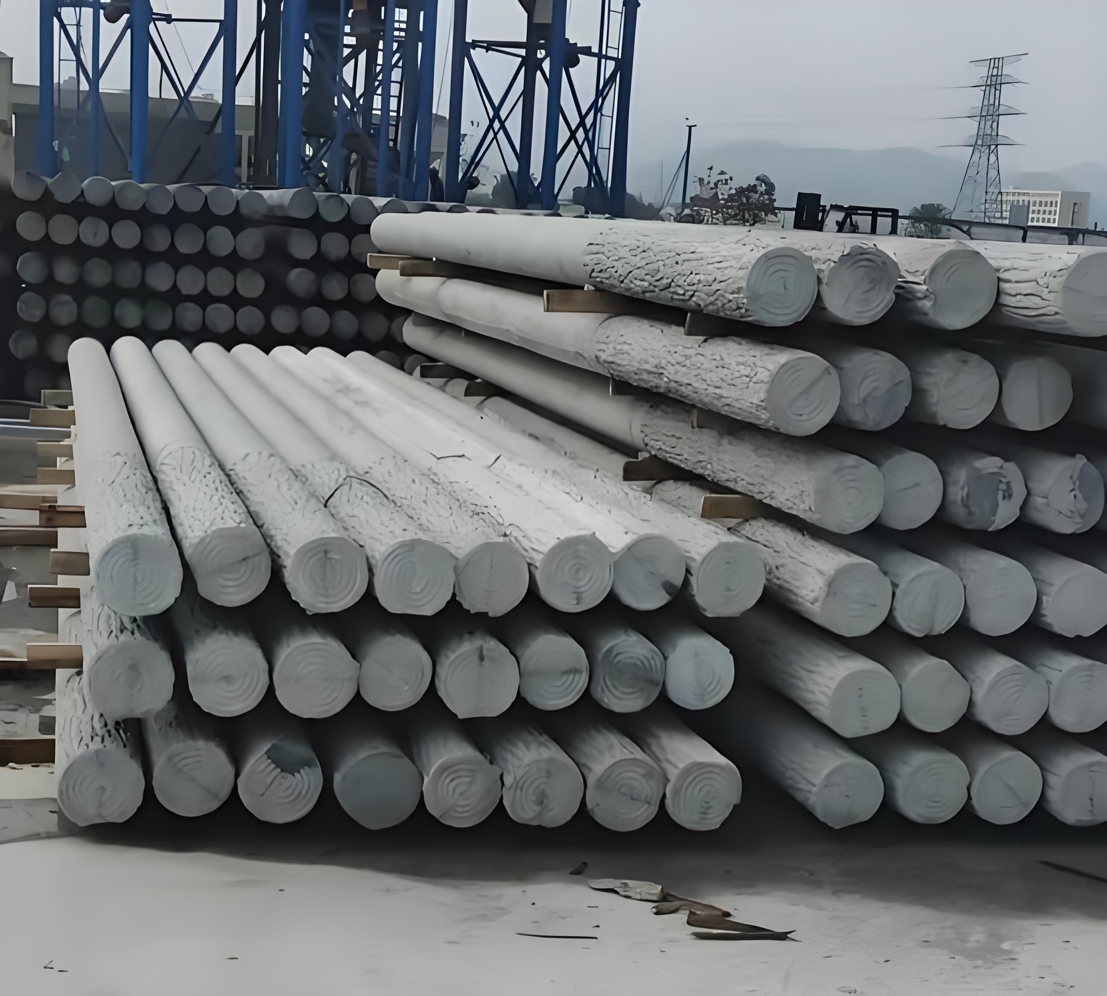 水泥仿木樁施工隊泓樺錦嘉 - 河道仿木樁的直徑一般選擇多少厘米？